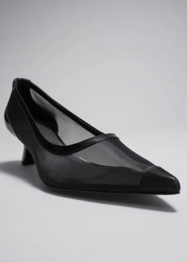 Women Pumps and Other Stories PointToe Pumps Black