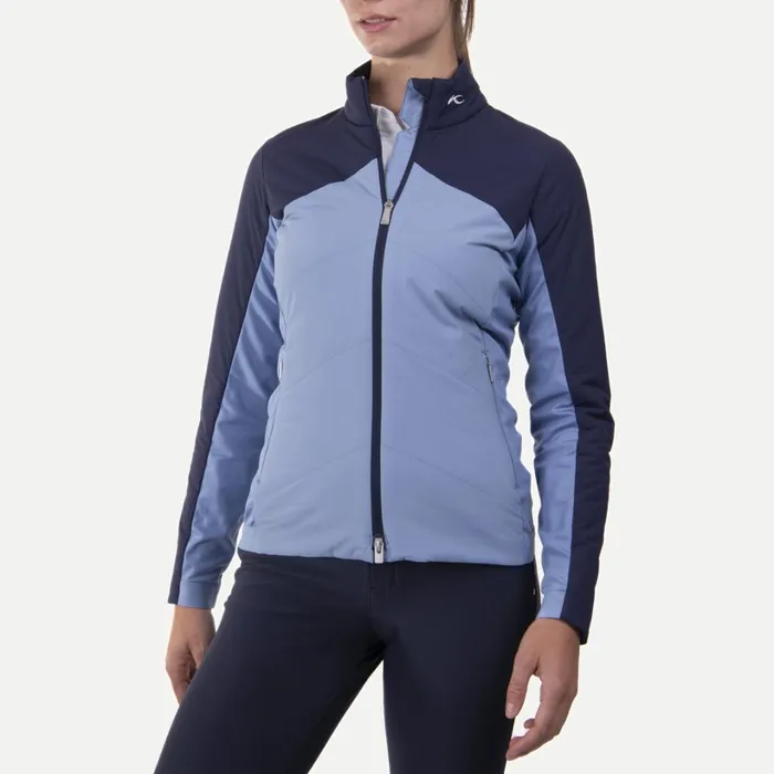 Women Radiation Jacket Calm Blueatlanta Blue KJUS Jackets and Vests