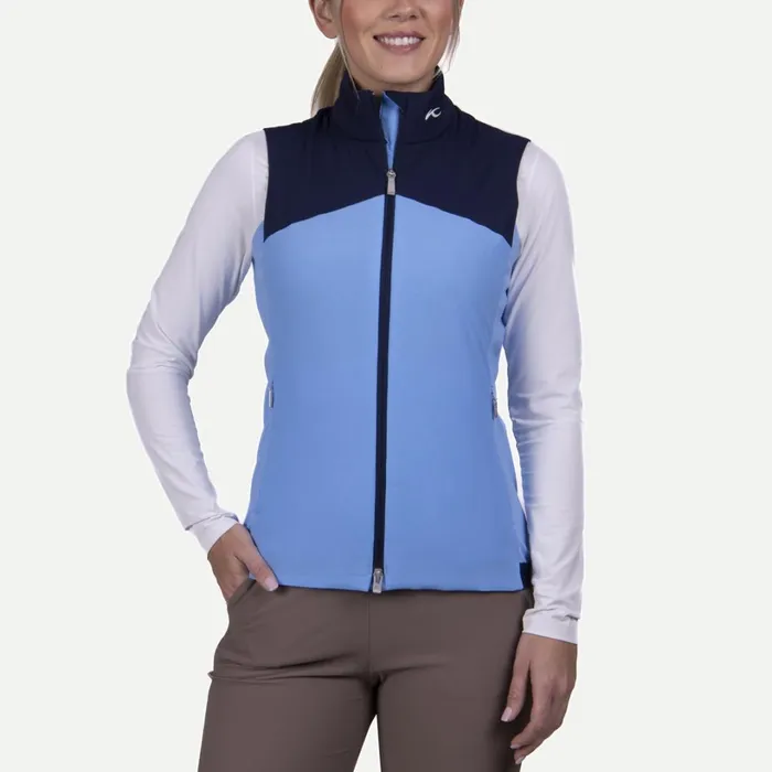 Women Radiation Vest Blue Opalatlanta Blue KJUS Jackets and Vests