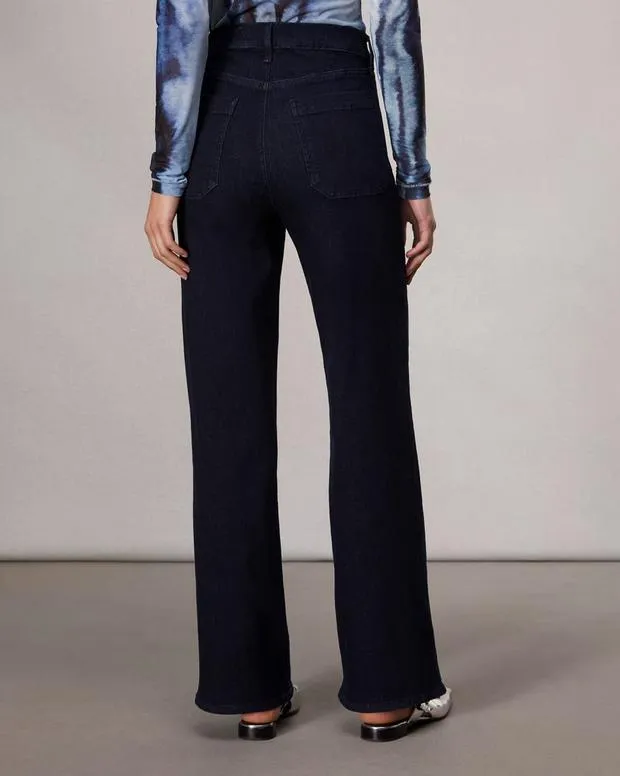 Women rag and bone Epic Hadley WideLeg Jean Rinse WideLeg and BarrelJeans