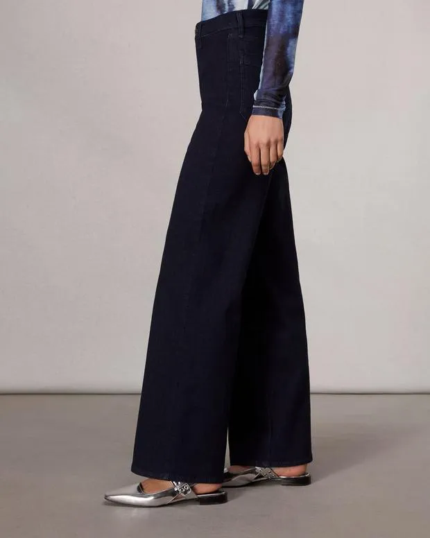 Women rag and bone Epic Hadley WideLeg Jean Rinse WideLeg and BarrelJeans