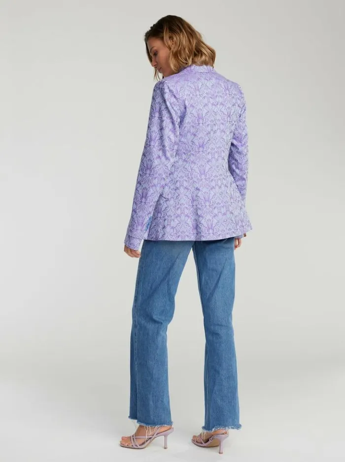 Women Robert Graham Jackets Penelope Jacket Lilac