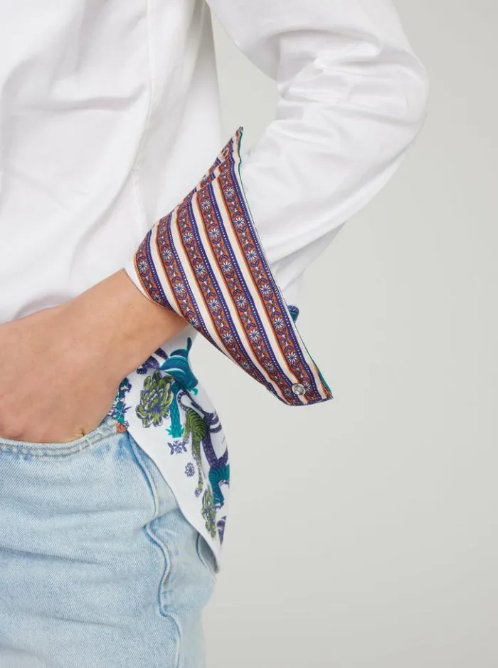 Women Robert Graham Tops Kacey Shirt White