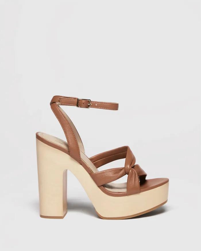 Women Sandals PAIGE Cayden Platform Sandal 8211 Sienna