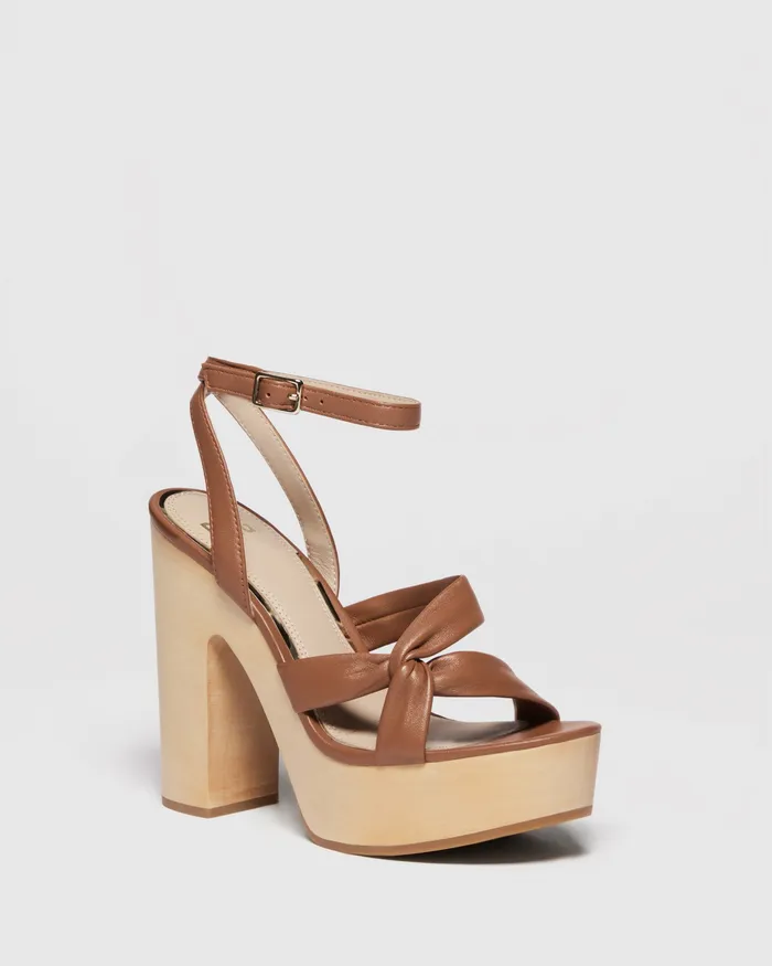 Women Sandals PAIGE Cayden Platform Sandal 8211 Sienna