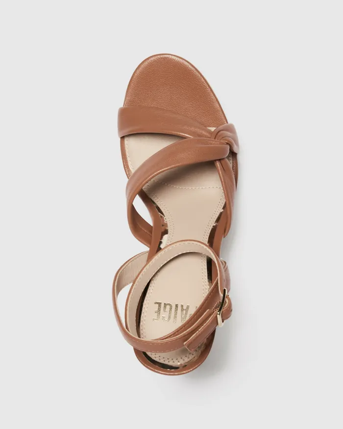 Women Sandals PAIGE Cayden Platform Sandal 8211 Sienna