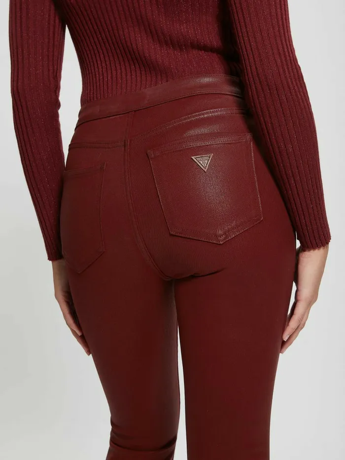 Women Sexy Flare Jeans Tahiti Red Multi Jeans and Denim GUESS Women Sexy Flare Jeans Tahiti Red Multi Jeans and Denim GUESS
