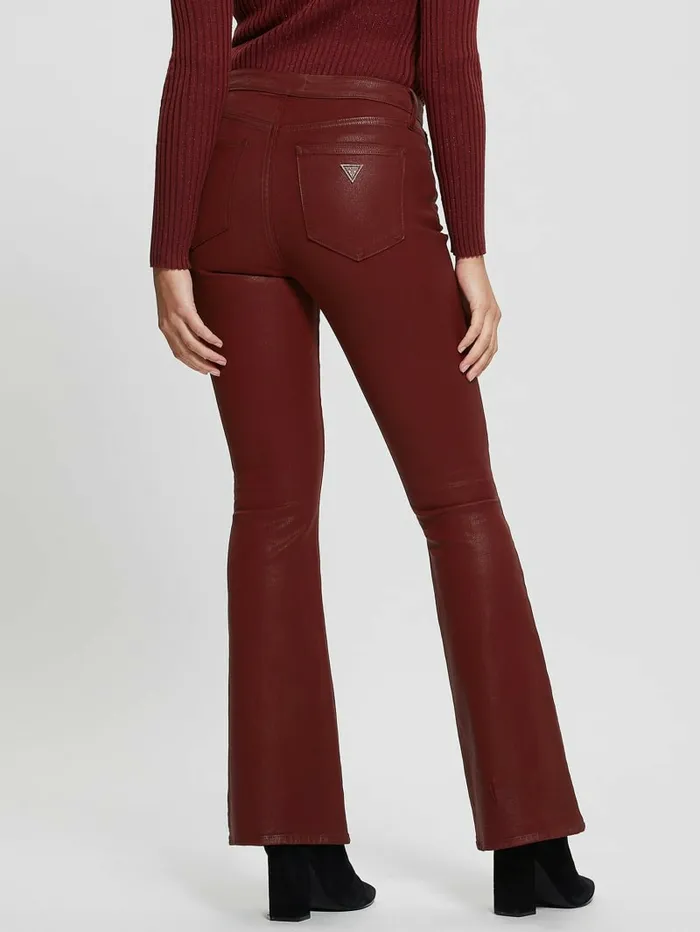 Women Sexy Flare Jeans Tahiti Red Multi Jeans and Denim GUESS Women Sexy Flare Jeans Tahiti Red Multi Jeans and Denim GUESS