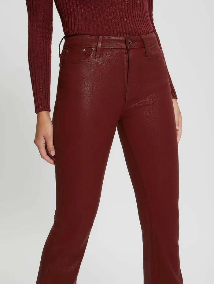 Women Sexy Flare Jeans Tahiti Red Multi Jeans and Denim GUESS Women Sexy Flare Jeans Tahiti Red Multi Jeans and Denim GUESS