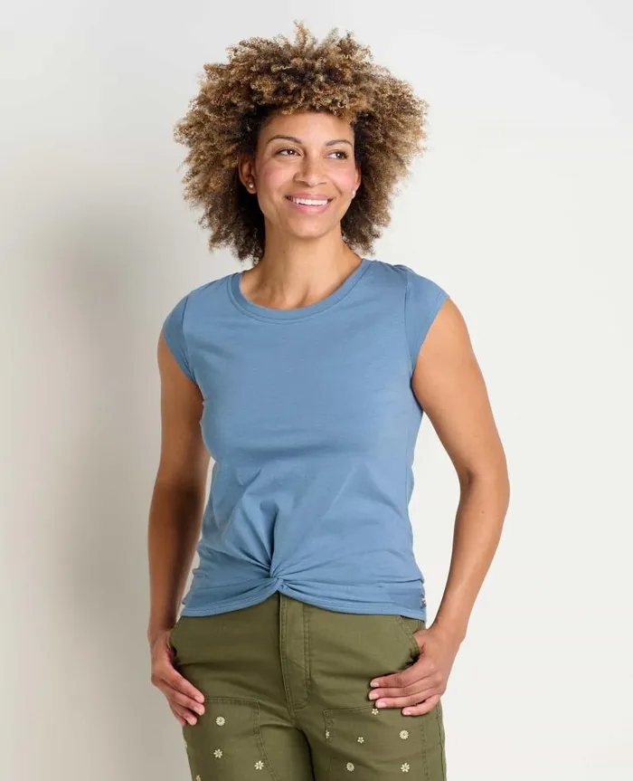 Women Shirts and Tops Toad and Co Anza Short Sleeve Shirt High Tide