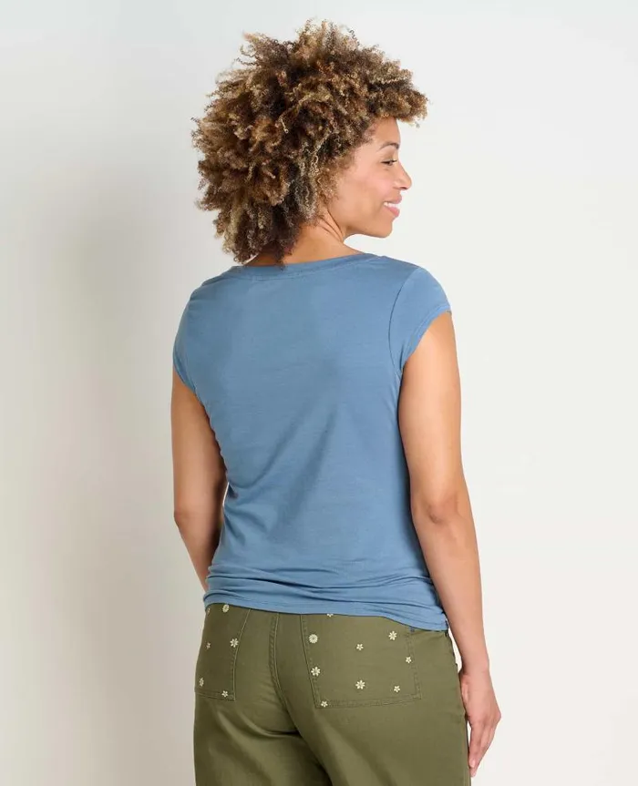 Women Shirts and Tops Toad and Co Anza Short Sleeve Shirt High Tide