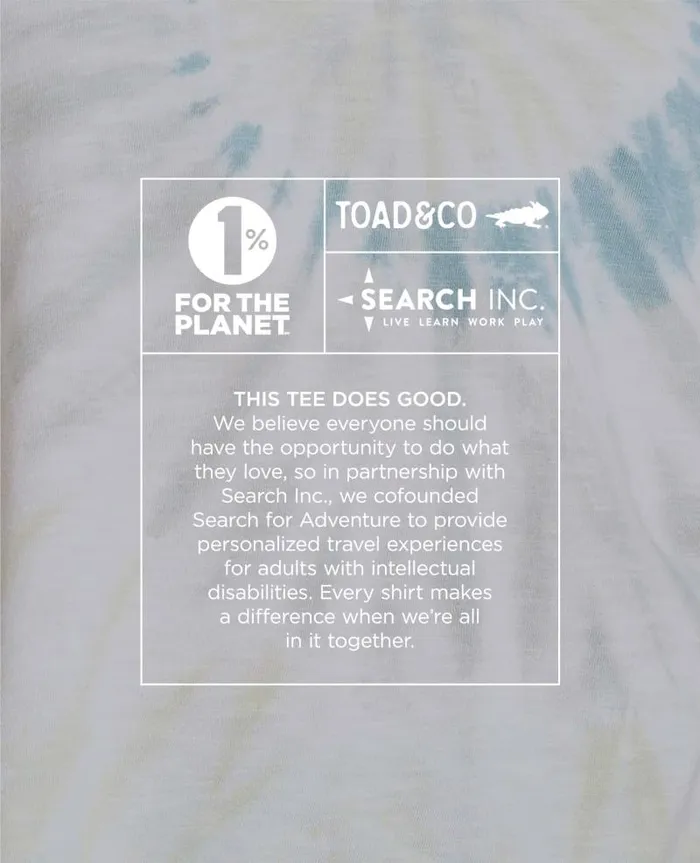 Women Shirts and Tops Toad and Co Boundless Jersey Crew Pale Slate Tie Dye