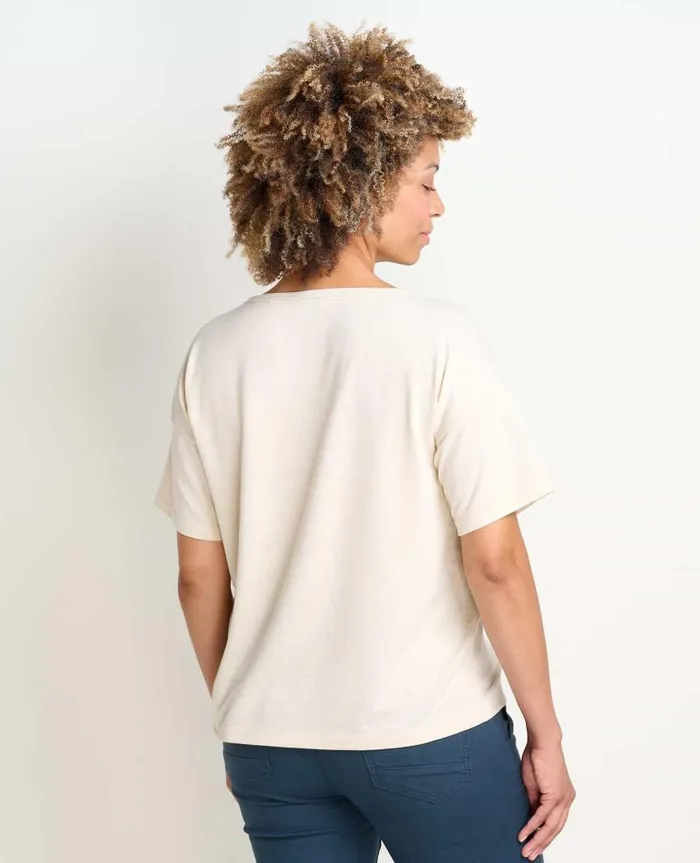 Women Shirts and Tops Toad and Co Piru Short Sleeve Easy Tee Salt