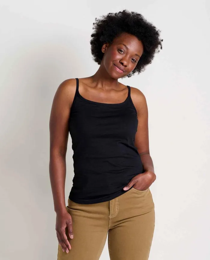 Women Shirts and Tops Toad and Co Samba Dia Cami Black