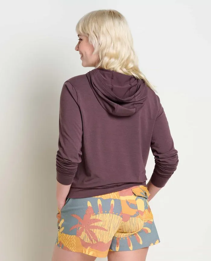 Women Shirts and Tops Toad and Co Swifty Hoodie Raisin