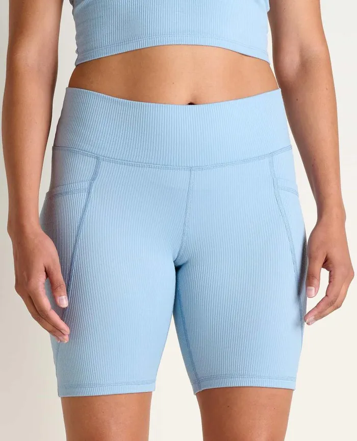 Women Shorts Toad and Co Suntrail Bike Short Weathered Blue