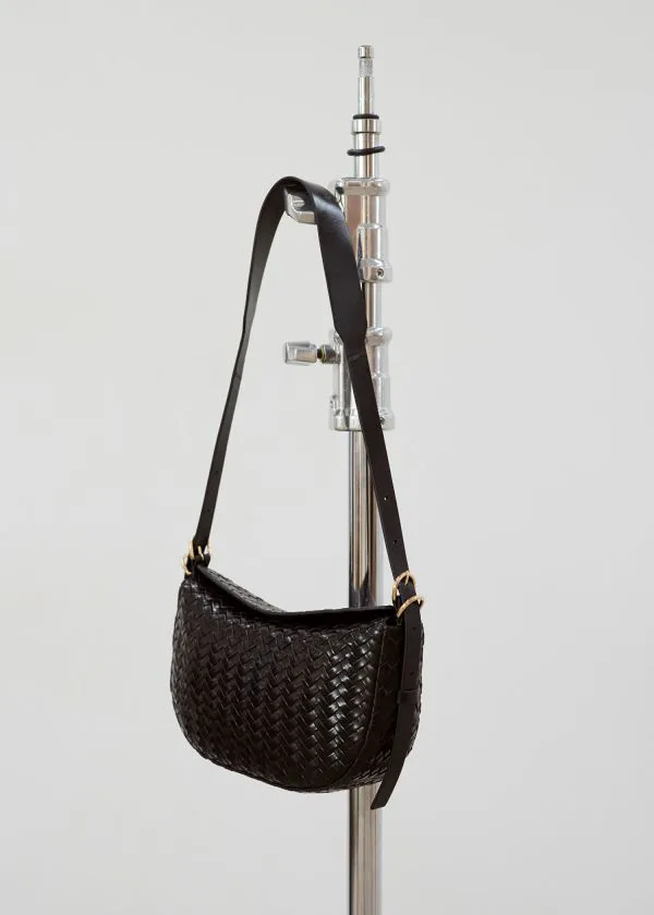 Women Shoulder Bags and Other Stories Braided Shoulder Bag Black