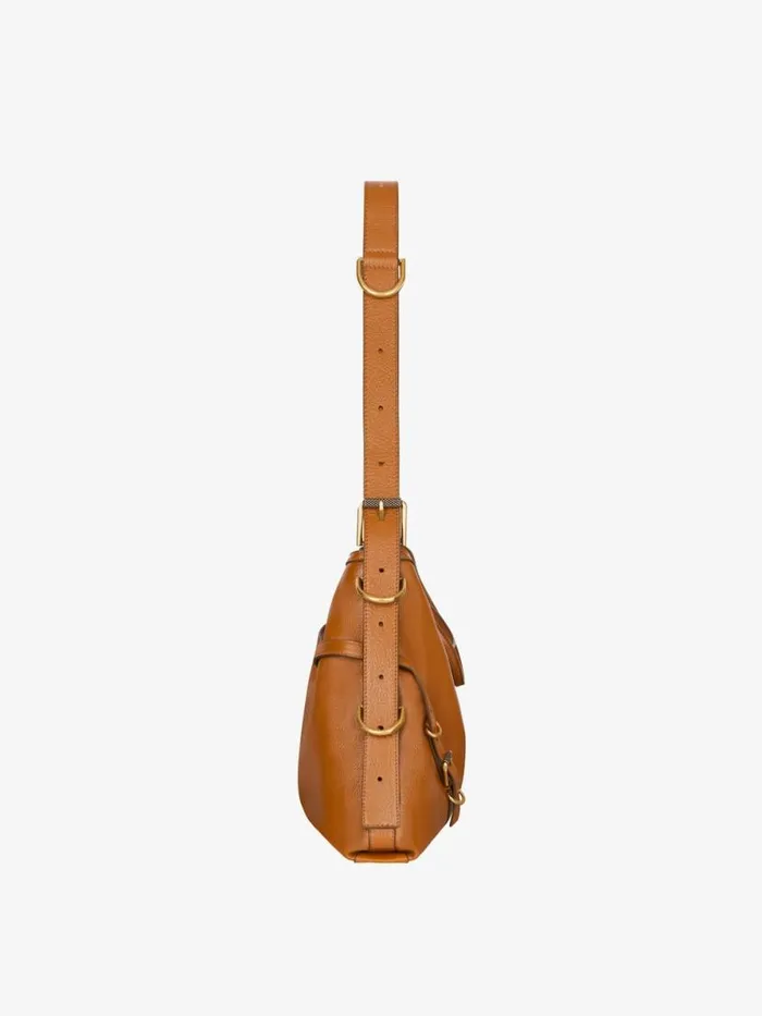Women Shoulder Bags Givenchy Medium Voyou Bag In Leather Soft Tan Women Shoulder Bags Givenchy Medium Voyou Bag In Leather Soft Tan