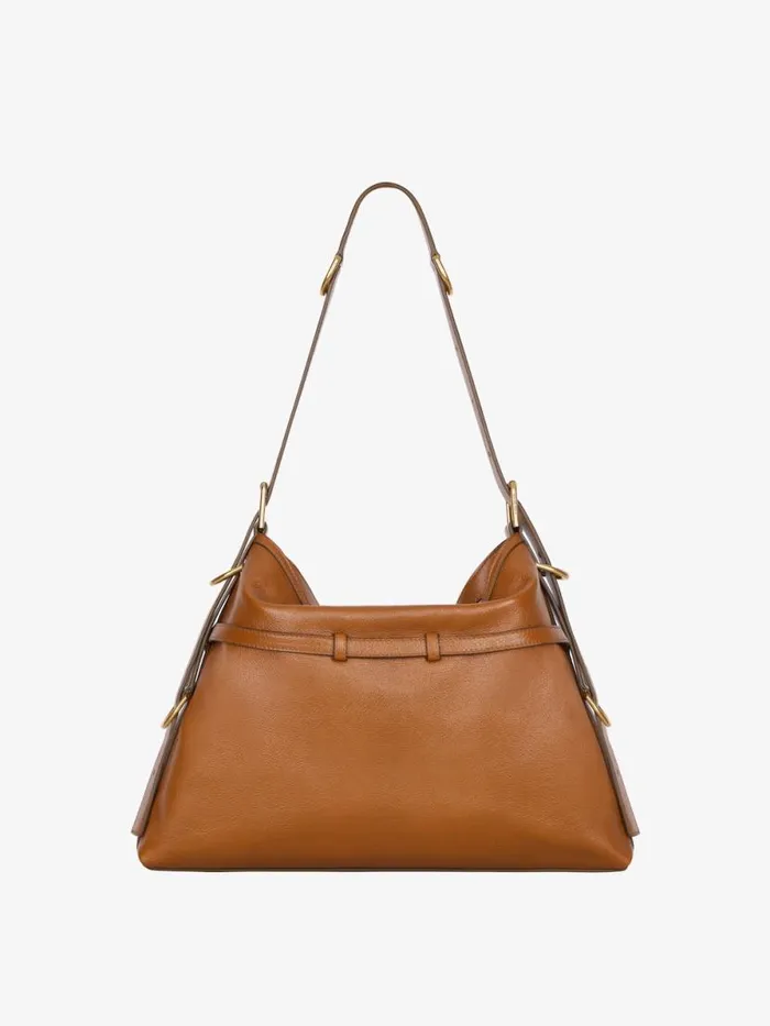 Women Shoulder Bags Givenchy Medium Voyou Bag In Leather Soft Tan Women Shoulder Bags Givenchy Medium Voyou Bag In Leather Soft Tan