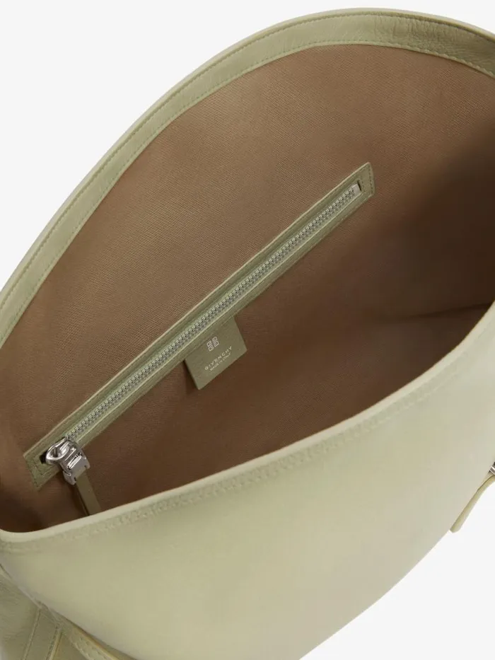 Women Shoulder Bags Givenchy Medium Voyou Chain Bag In Leather Almond Green