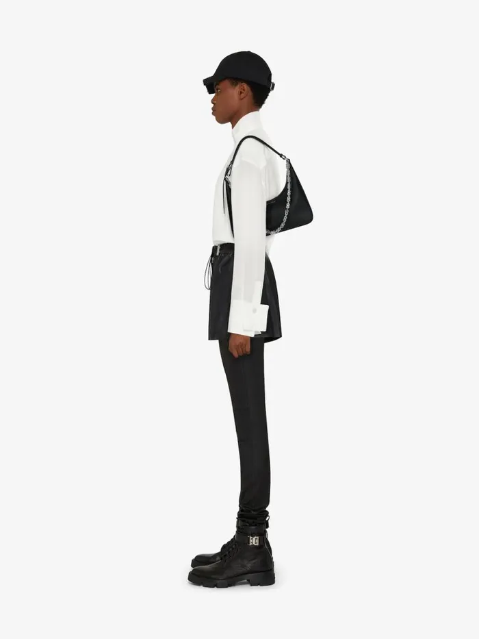 Women Shoulder Bags Givenchy Small Moon Cut Out Bag In Leather With Chain Black Women Shoulder Bags Givenchy Small Moon Cut Out Bag In Leather With Chain Black