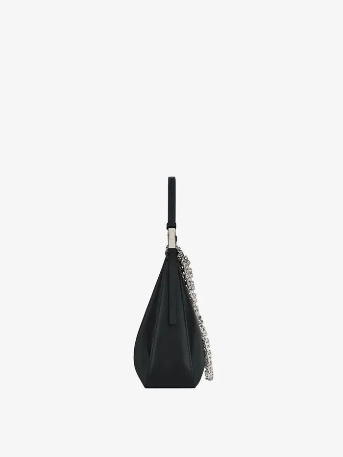 Women Shoulder Bags Givenchy Small Moon Cut Out Bag In Leather With Chain Black Women Shoulder Bags Givenchy Small Moon Cut Out Bag In Leather With Chain Black