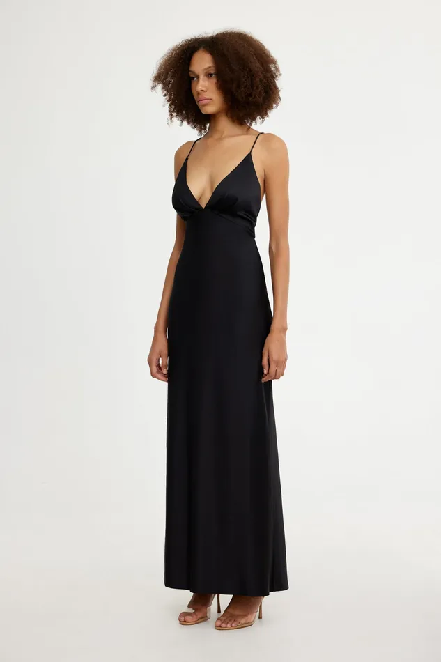 Women Significant Other ESME PLUNGE MIDI DRESS Dresses