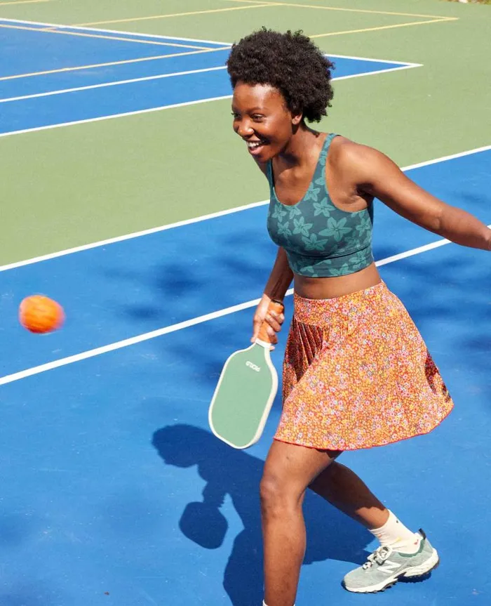 Women Skirts and Skorts Toad and Co Sunkissed Pleated Skort Taffy Micro Floral Print Women Skirts and Skorts Toad and Co Sunkissed Pleated Skort Taffy Micro Floral Print