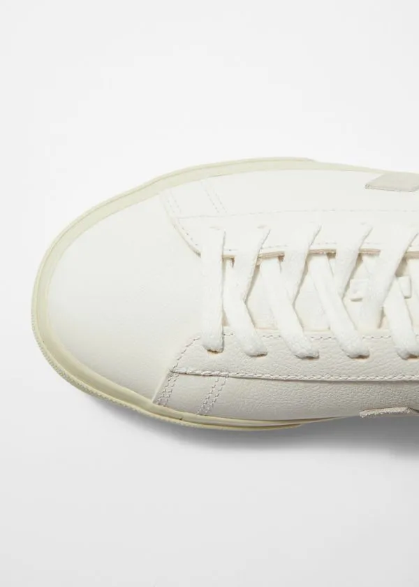 Women Sneakers and Other Stories Veja Campo Leather Sneakers Whiteandbeige