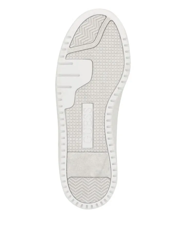 Women Sneakers GUESS Miram TwoTone Sneakers White Silver Women Sneakers GUESS Miram TwoTone Sneakers White Silver