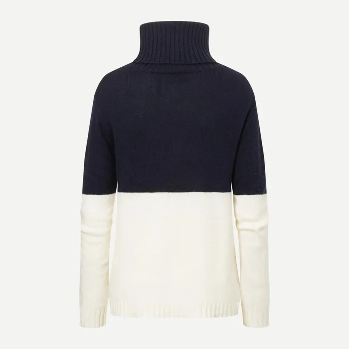 Women Snow Sweater Buttercreamatlanta Blue KJUS Midlayers and Sweaters