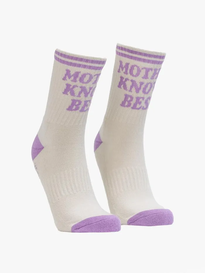 Women Socks Mother Denim Baby Steps Mother Knows Best