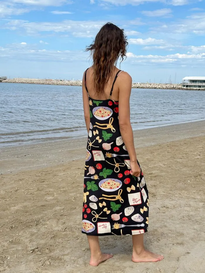 Women Sofia Slip Dress Buon Appetito Black Lisa Says Gah Dresses Women Sofia Slip Dress Buon Appetito Black Lisa Says Gah Dresses
