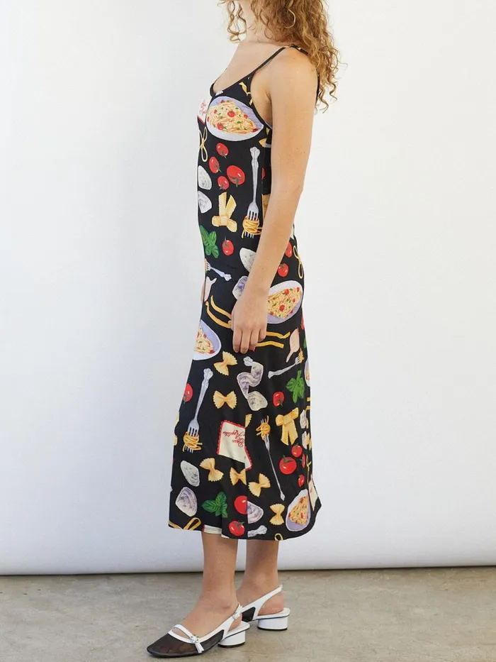 Women Sofia Slip Dress Buon Appetito Black Lisa Says Gah Dresses Women Sofia Slip Dress Buon Appetito Black Lisa Says Gah Dresses