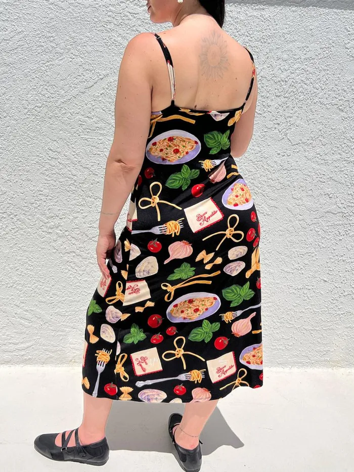 Women Sofia Slip Dress Buon Appetito Black Lisa Says Gah Dresses Women Sofia Slip Dress Buon Appetito Black Lisa Says Gah Dresses