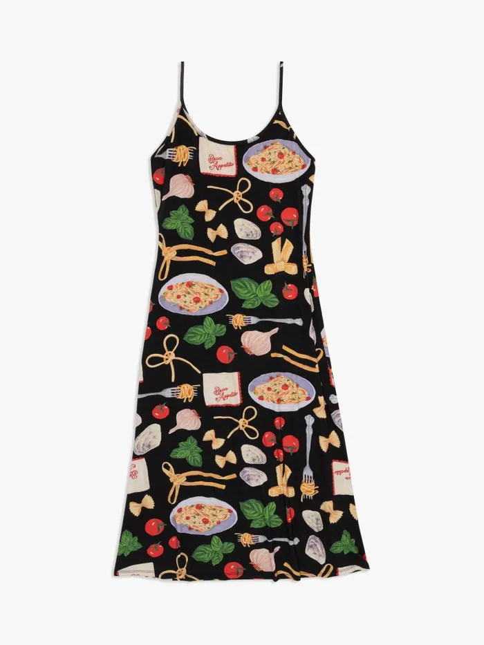 Women Sofia Slip Dress Buon Appetito Black Lisa Says Gah Dresses Women Sofia Slip Dress Buon Appetito Black Lisa Says Gah Dresses