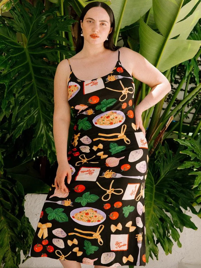 Women Sofia Slip Dress Buon Appetito Black Lisa Says Gah Dresses Women Sofia Slip Dress Buon Appetito Black Lisa Says Gah Dresses
