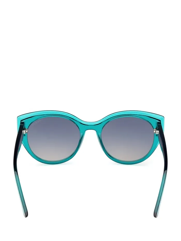 Women Sunglasses GUESS Round Lucite Sunglasses 96p Green
