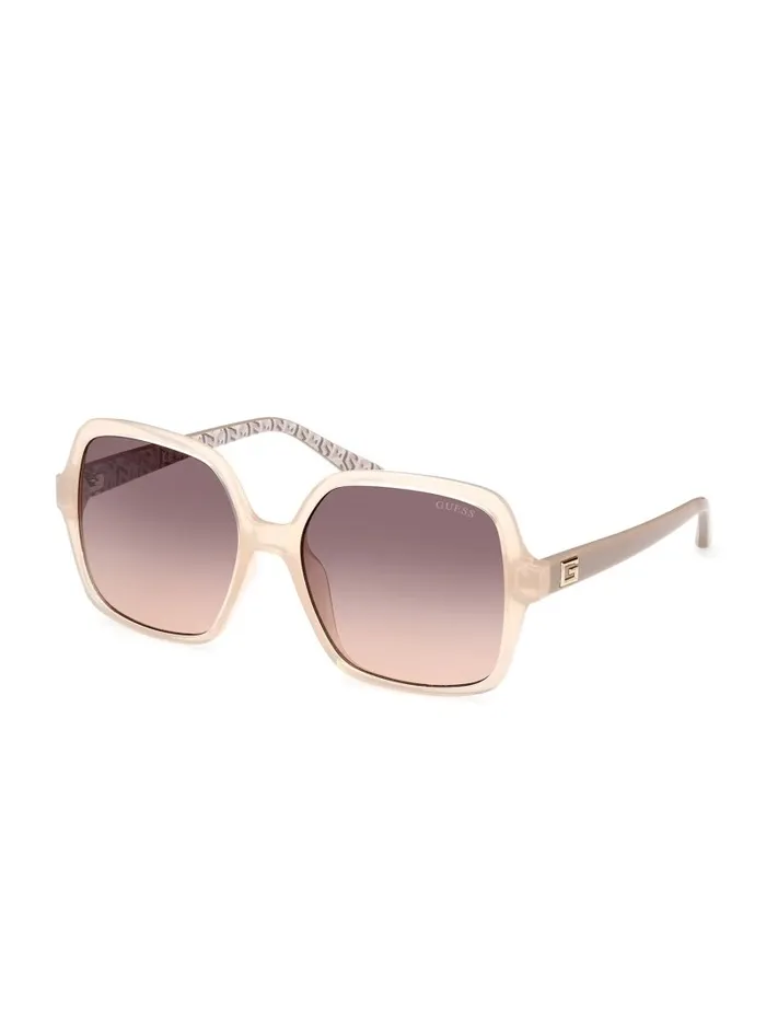 Women Sunglasses GUESS Square G Plastic Sunglasses Blush Women Sunglasses GUESS Square G Plastic Sunglasses Blush