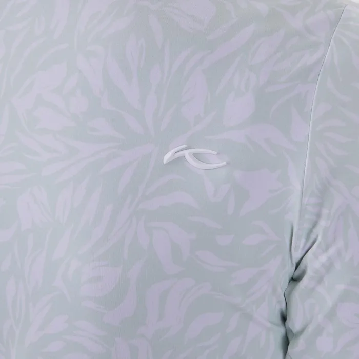 Women Sunshine Printed HalfZip Cucumber Icewhite KJUS Midlayers and Sweaters