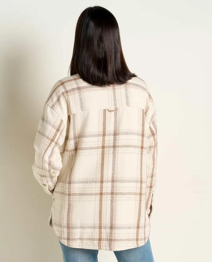 Women Sweaters Jackets and Layers Toad and Co Conifer Shirt Jacket Oatmeal