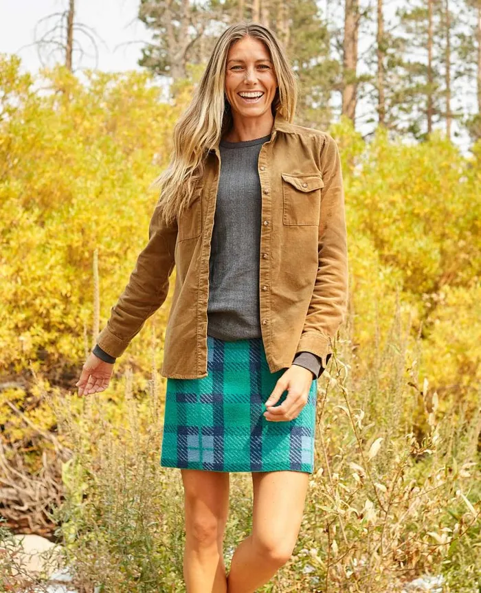 Women Sweaters Jackets and Layers Toad and Co Scouter Cord Long Sleeve Shirt Honey Brown
