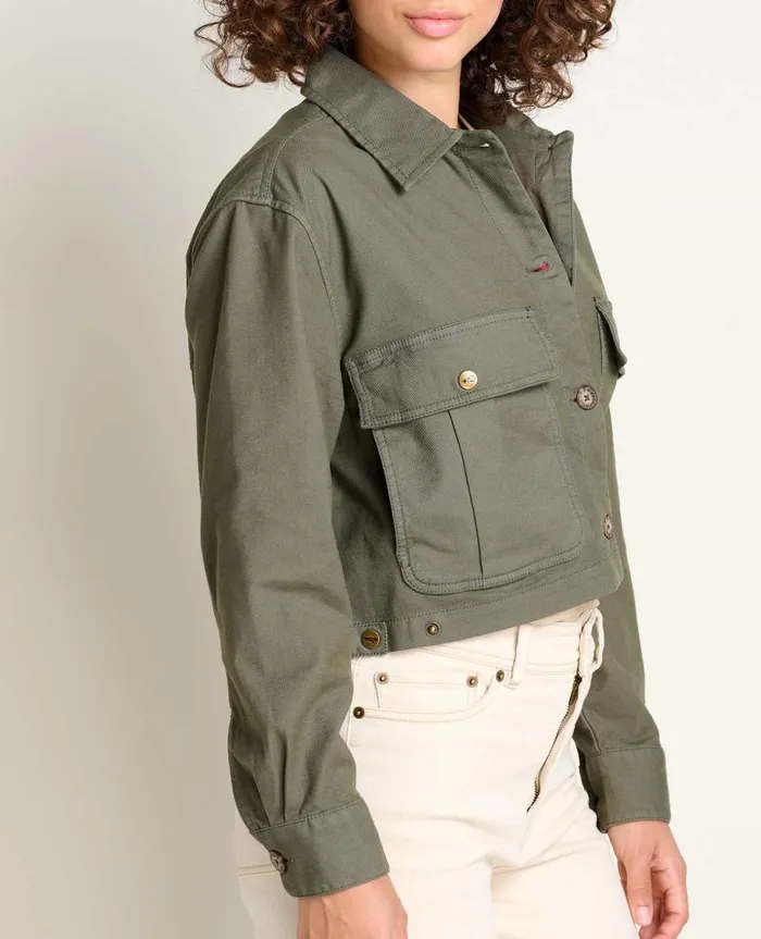 Women Sweaters Jackets and Layers Toad and Co Wanderwell Safari Jacket Beetle