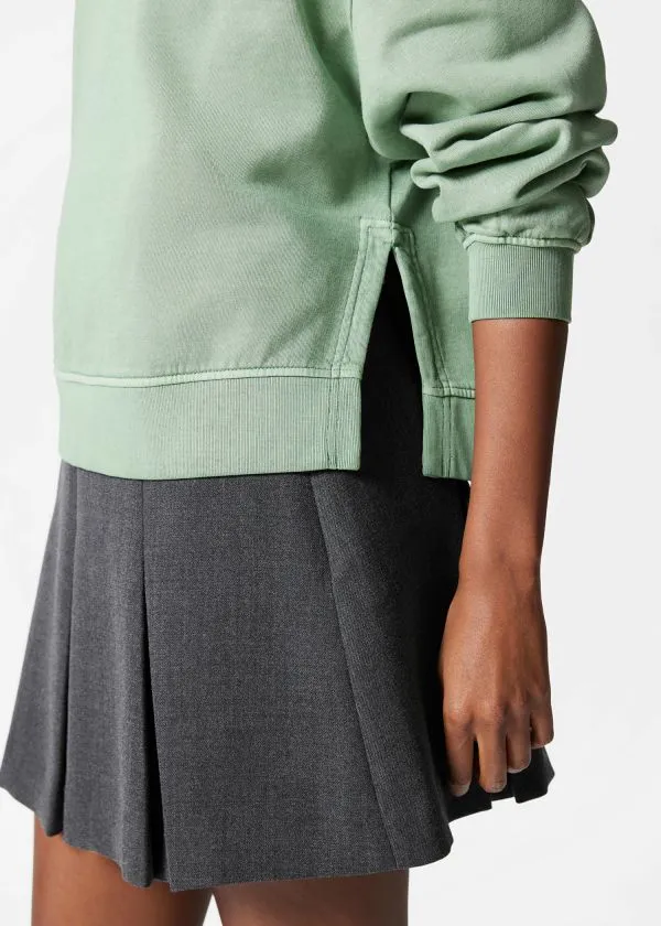 Women Sweatshirts and Hoodies and Other Stories Relaxed Sweatshirt Green