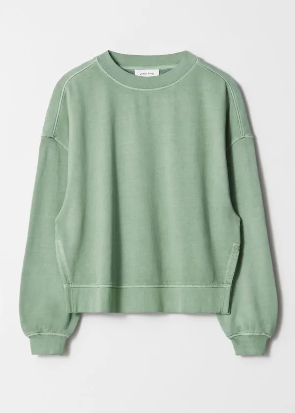 Women Sweatshirts and Hoodies and Other Stories Relaxed Sweatshirt Green