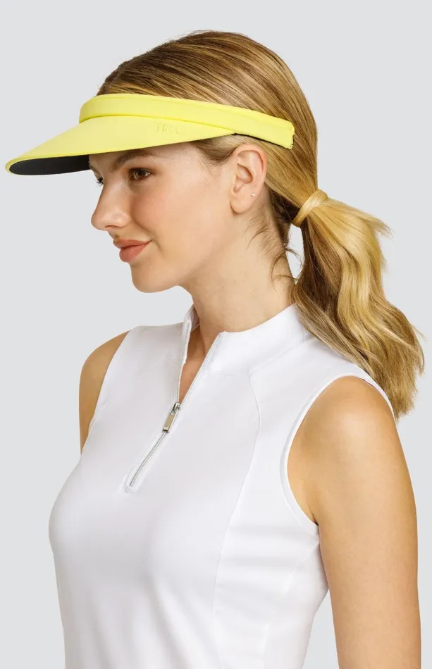 Women Tail Activewear Fun In The Sun Samantha Visor Sunny Lime