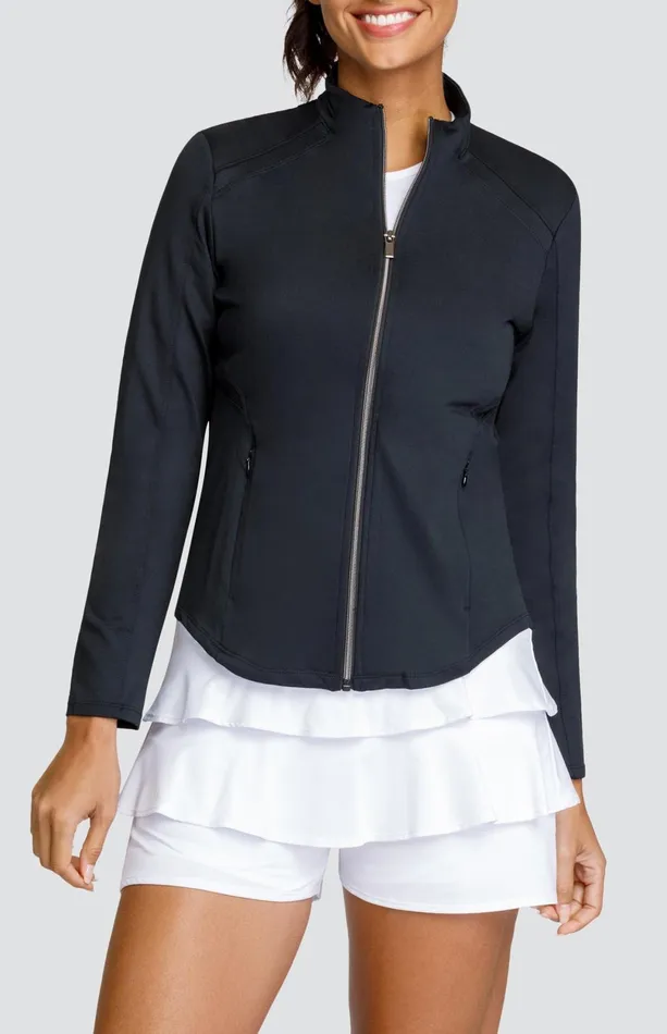 Women Tail Activewear Hathaway Jacket Onyx Black