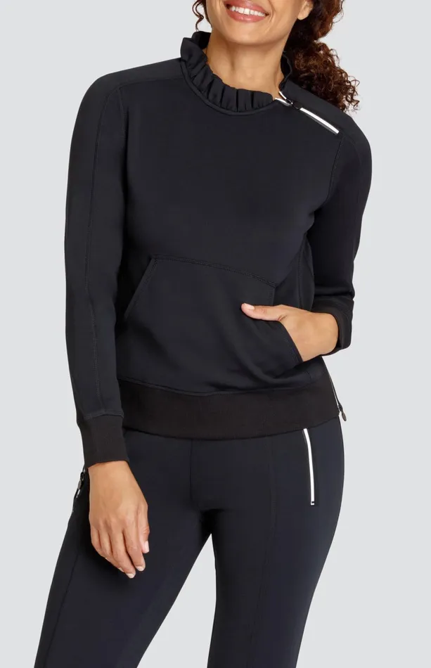Women Tail Activewear Long Sleeve Condoleezza Noir Black Pullover