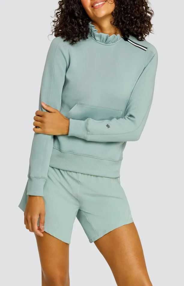 Women Tail Activewear Long Sleeve Condoleezza Sage Pullover