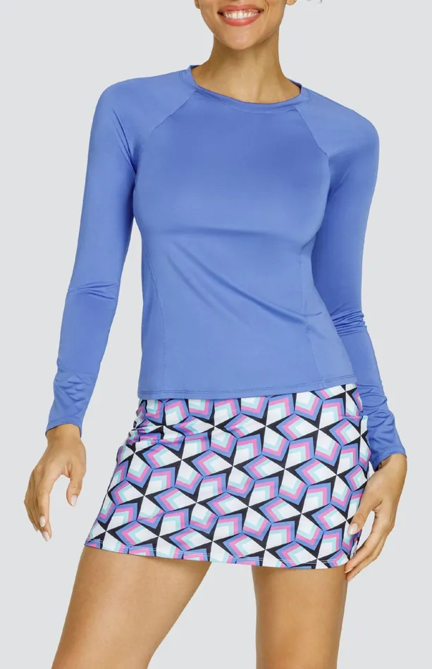 Women Tail Activewear Long Sleeve Fontana Top Periwinkle